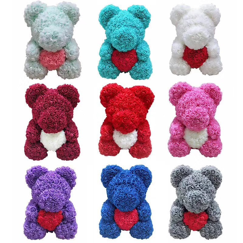 *PREMIUM* Rose Bear with Hearts Pre-Order